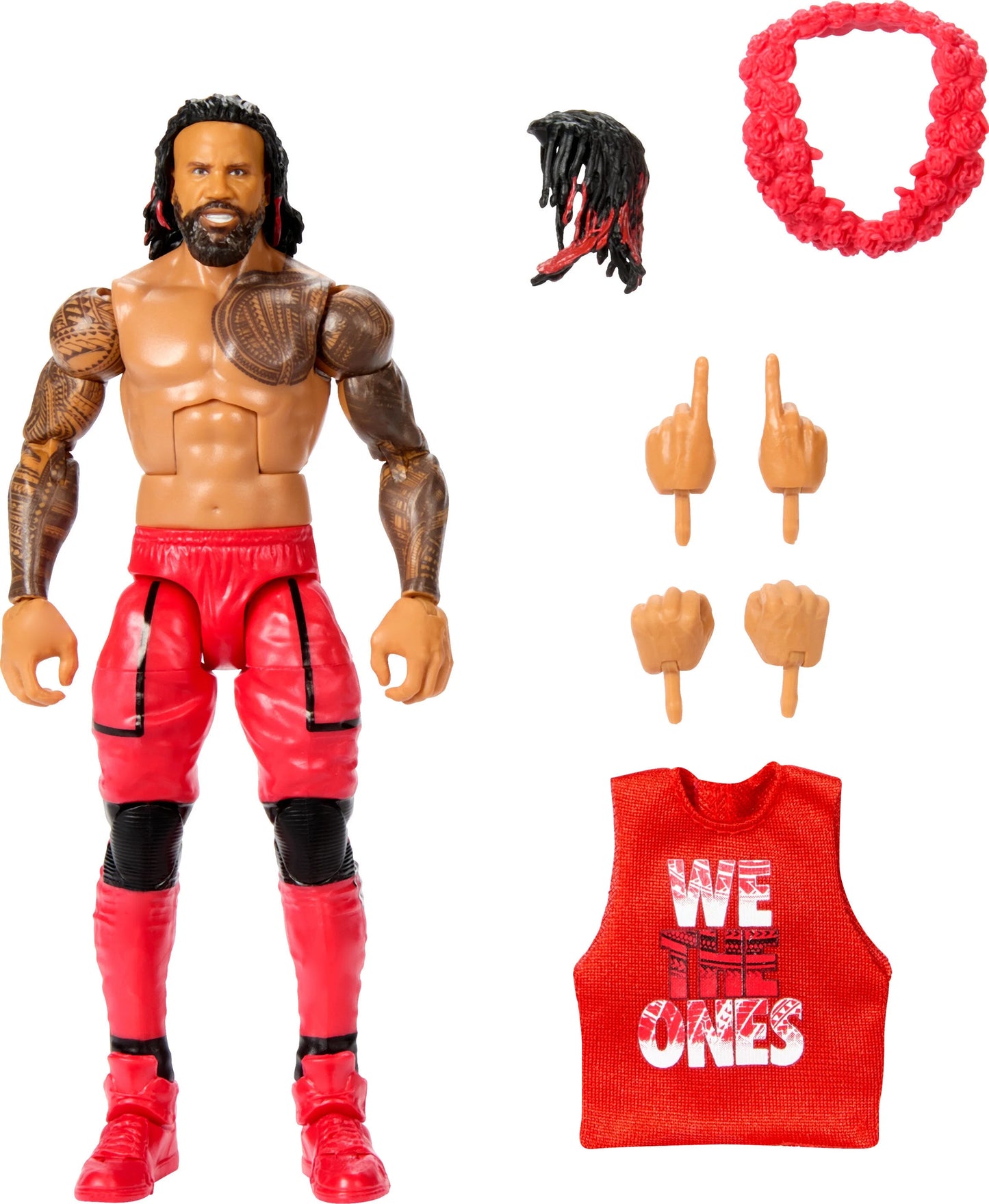 Mattel Jimmy Uso Elite Series #106 Action Figure