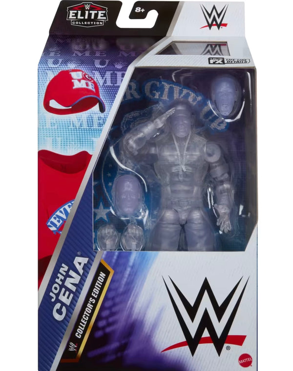 Mattel John Cena WWE Greatest Hits Transparent Action Figure