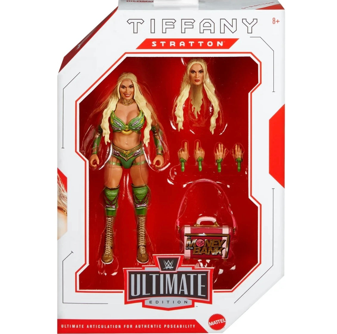 Mattel WWE Ultimate Edition Tiffany Stratton Action Figure & Accessories