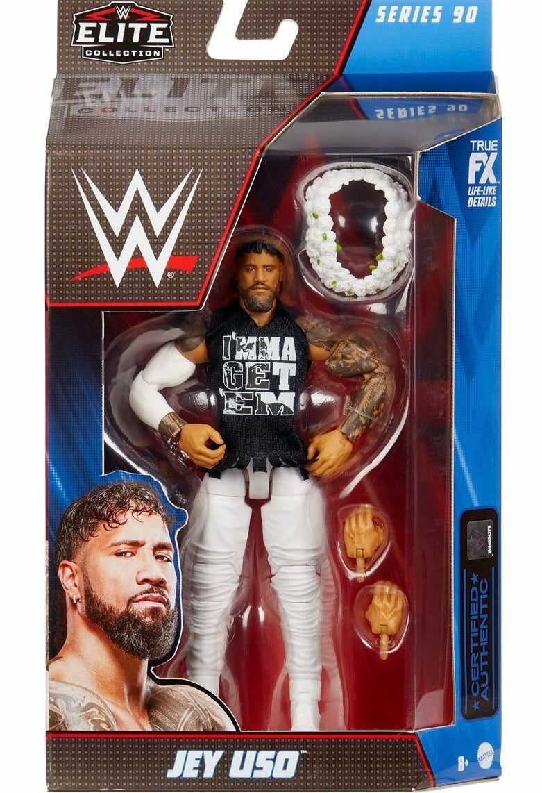 Mattel Jey Uso WWE Elite Series #90 Action Figure