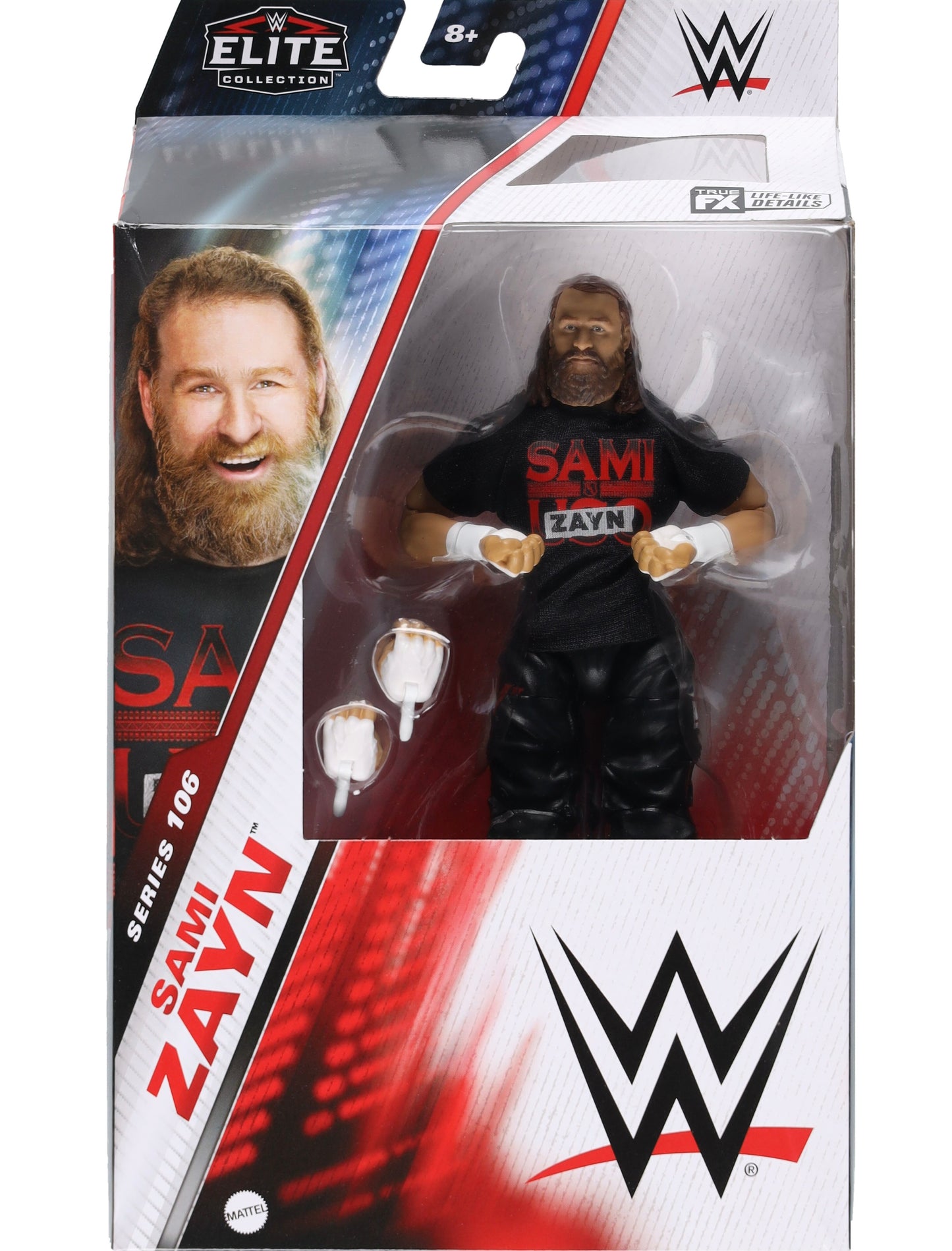 Mattel Sami Zayn Elite Series #106 Action Figure