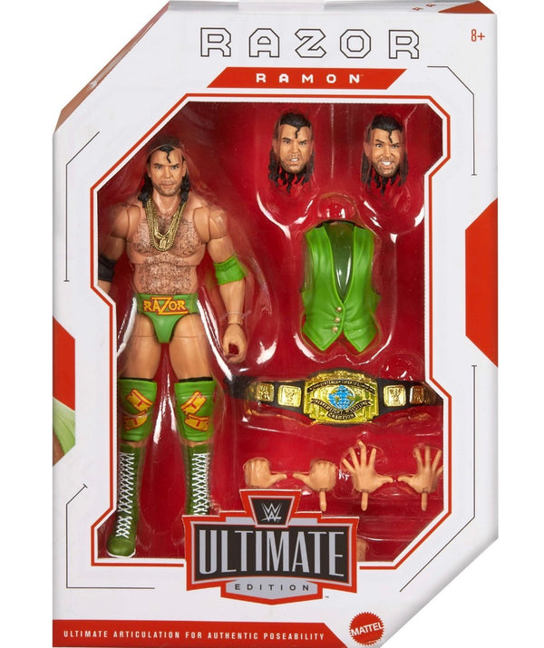 Mattel WWE Ultimate Edition Razor Ramon Action Figure & Accessories