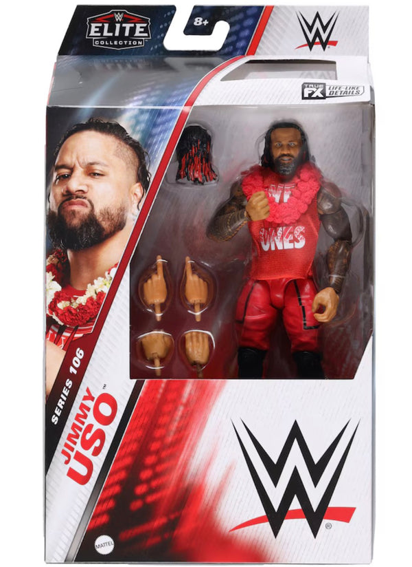 Mattel Jimmy Uso Elite Series #106 Action Figure
