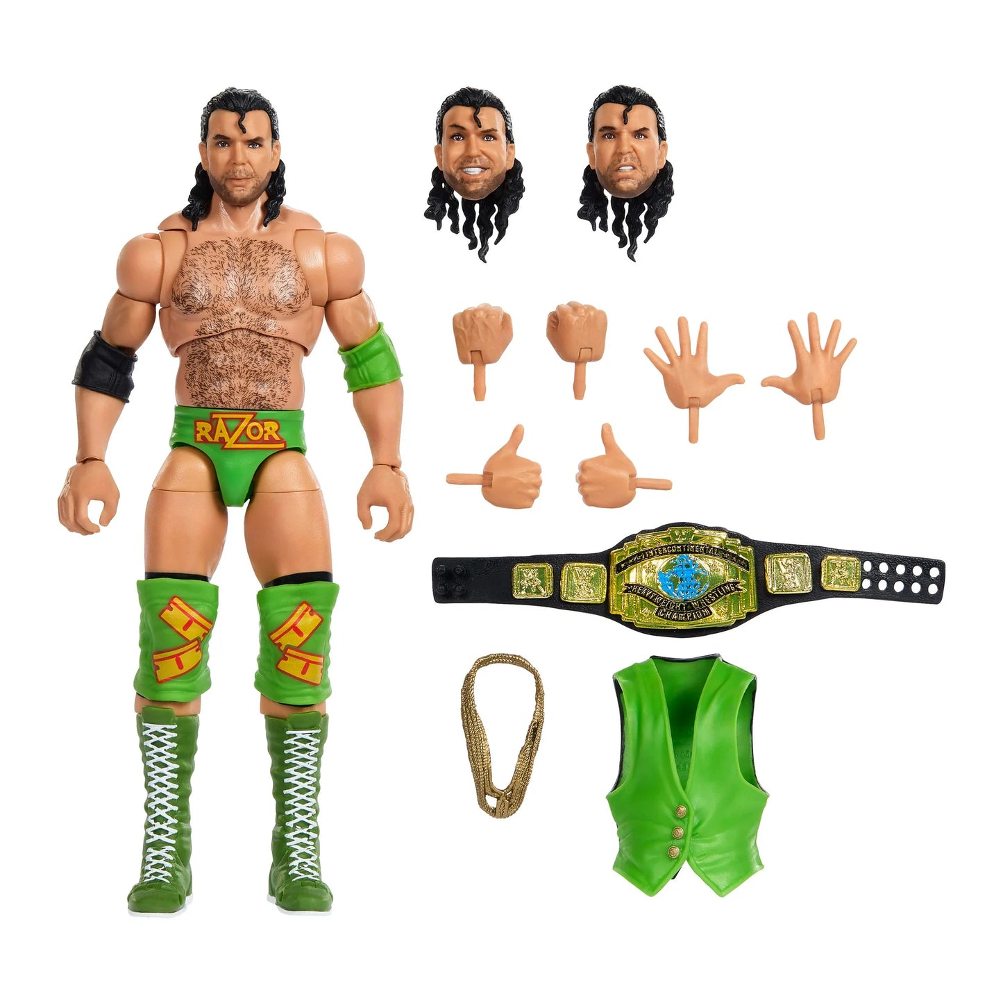 Mattel WWE Ultimate Edition Razor Ramon Action Figure & Accessories